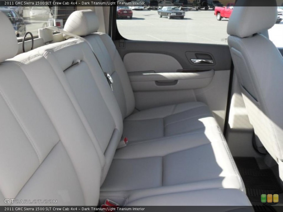 Dark Titanium/Light Titanium Interior Photo for the 2011 GMC Sierra 1500 SLT Crew Cab 4x4 #39619789