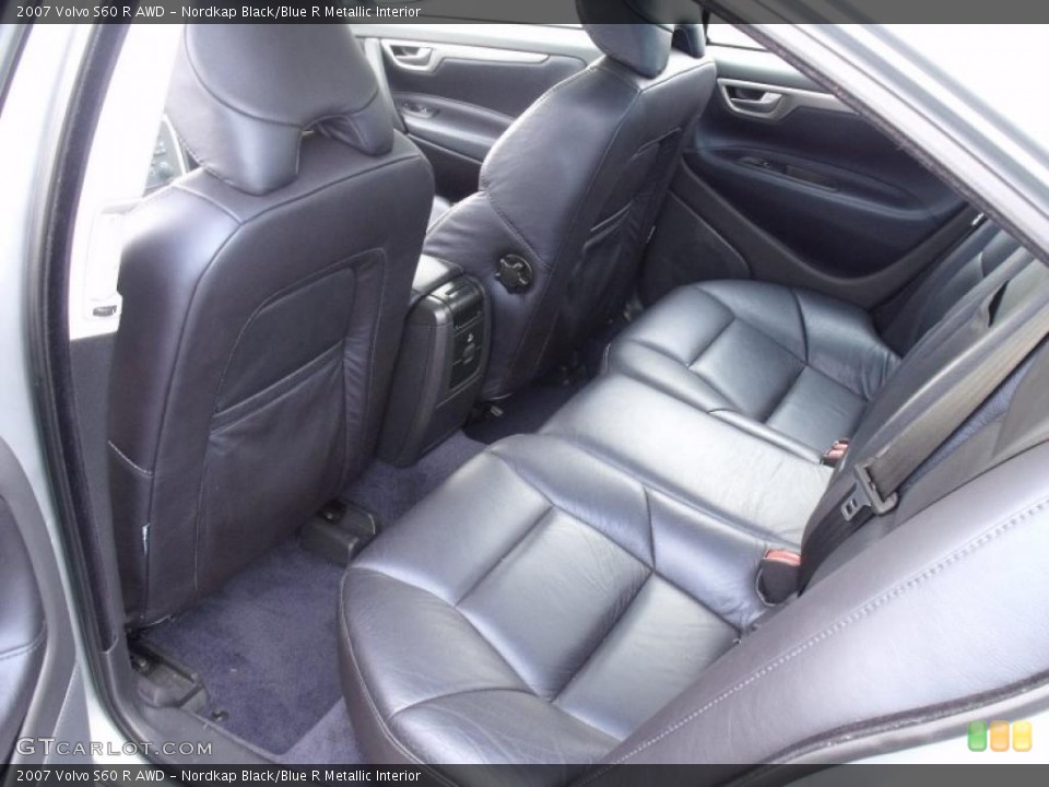 Nordkap Black/Blue R Metallic Interior Photo for the 2007 Volvo S60 R AWD #39627710