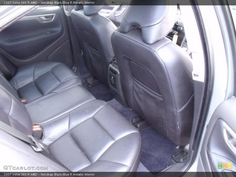 Nordkap Black/Blue R Metallic Interior Photo for the 2007 Volvo S60 R AWD #39627718