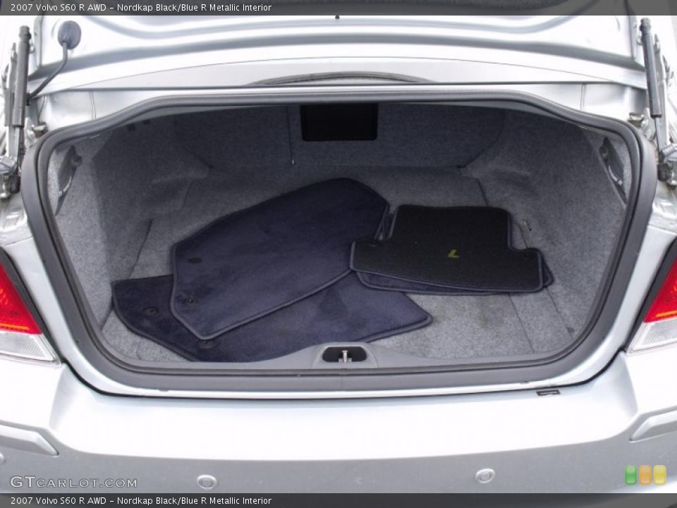 Nordkap Black/Blue R Metallic Interior Trunk for the 2007 Volvo S60 R AWD #39627750