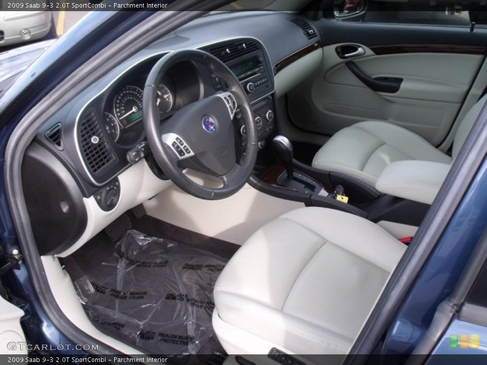 Parchment Interior Photo for the 2009 Saab 9-3 2.0T SportCombi #39628022