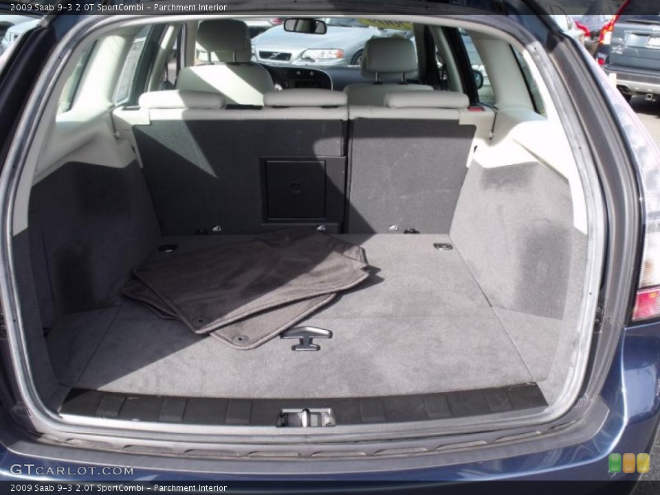 Parchment Interior Trunk for the 2009 Saab 9-3 2.0T SportCombi #39628094