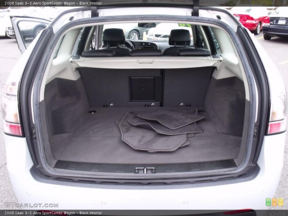 Black Interior Trunk for the 2008 Saab 9-3 Aero SportCombi Wagon #39628890