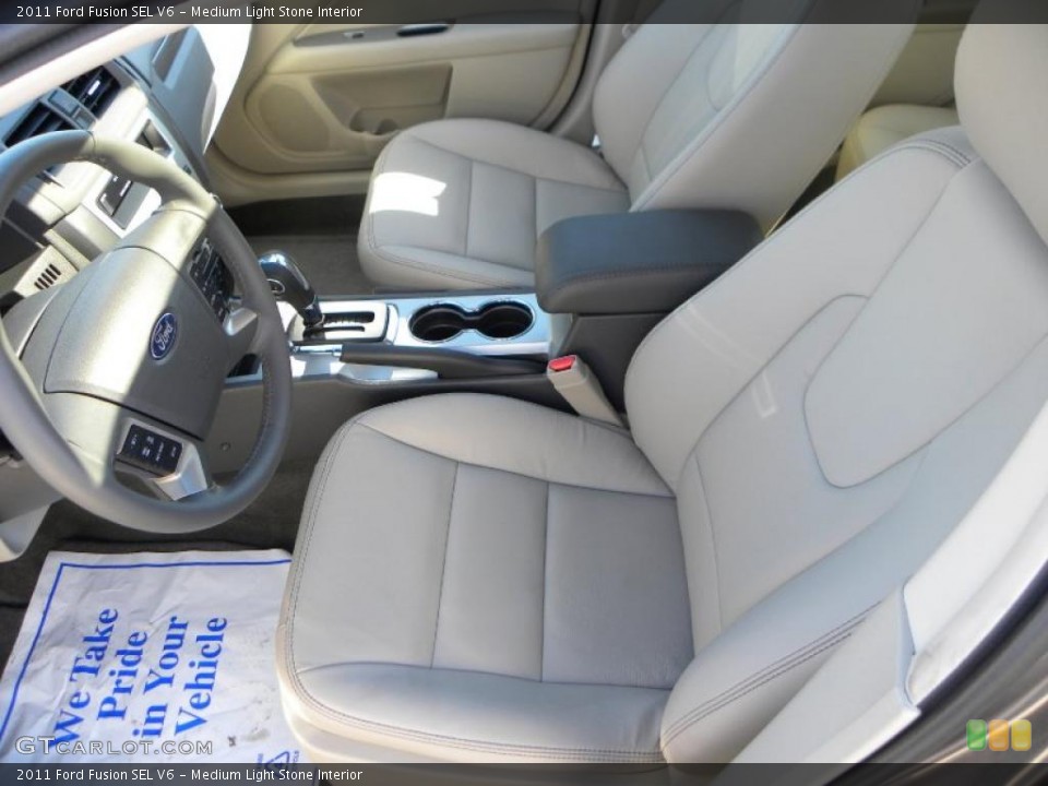 Medium Light Stone Interior Photo for the 2011 Ford Fusion SEL V6 #39629586