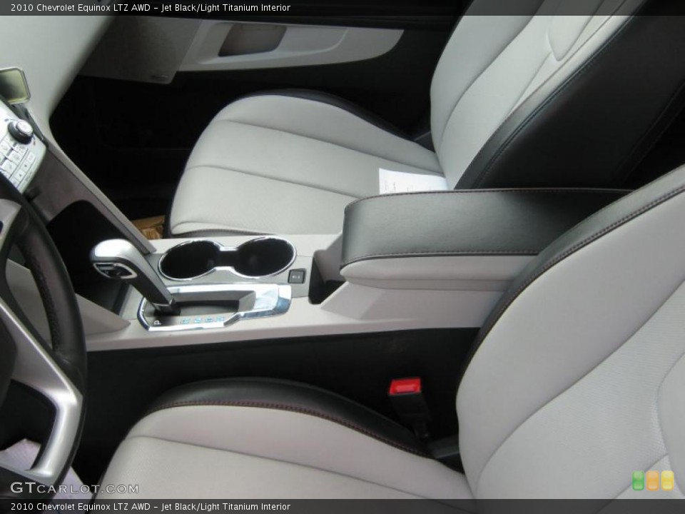 Jet Black/Light Titanium Interior Photo for the 2010 Chevrolet Equinox LTZ AWD #39632410