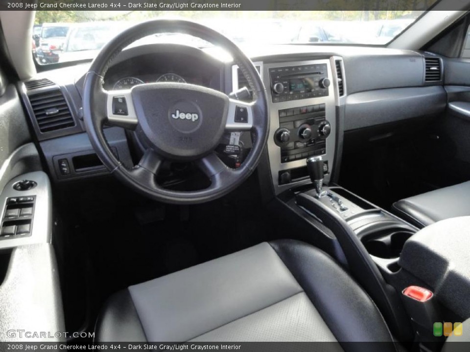 Dark Slate Gray/Light Graystone Interior Prime Interior for the 2008 Jeep Grand Cherokee Laredo 4x4 #39633478