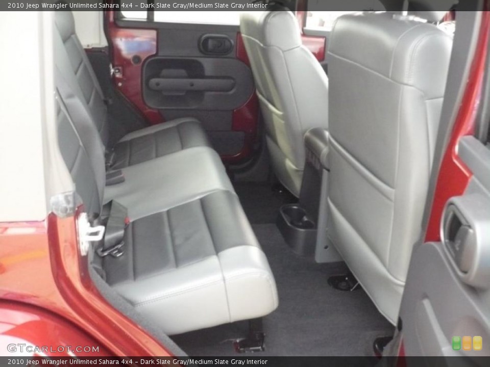 Dark Slate Gray/Medium Slate Gray Interior Photo for the 2010 Jeep Wrangler Unlimited Sahara 4x4 #39634034