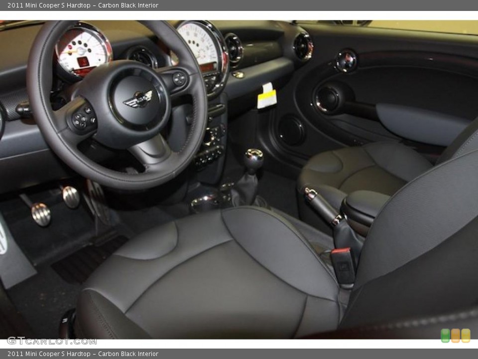 Carbon Black Interior Photo for the 2011 Mini Cooper S Hardtop #39634414