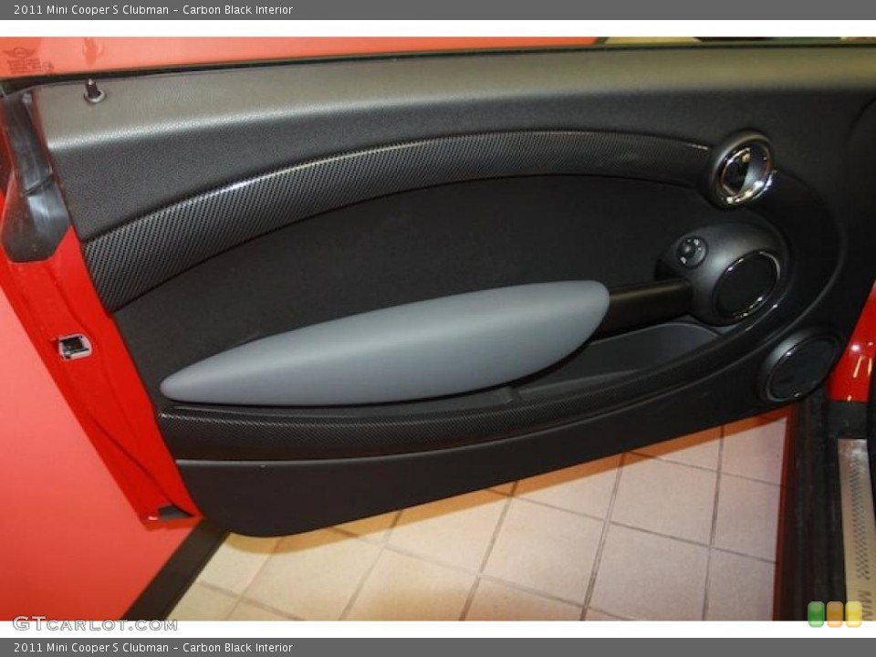 Carbon Black Interior Door Panel for the 2011 Mini Cooper S Clubman #39635074