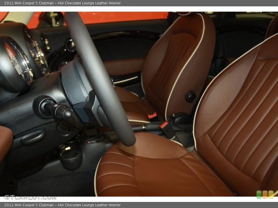 Hot Chocolate Lounge Leather Interior Photo for the 2011 Mini Cooper S Clubman #39635346