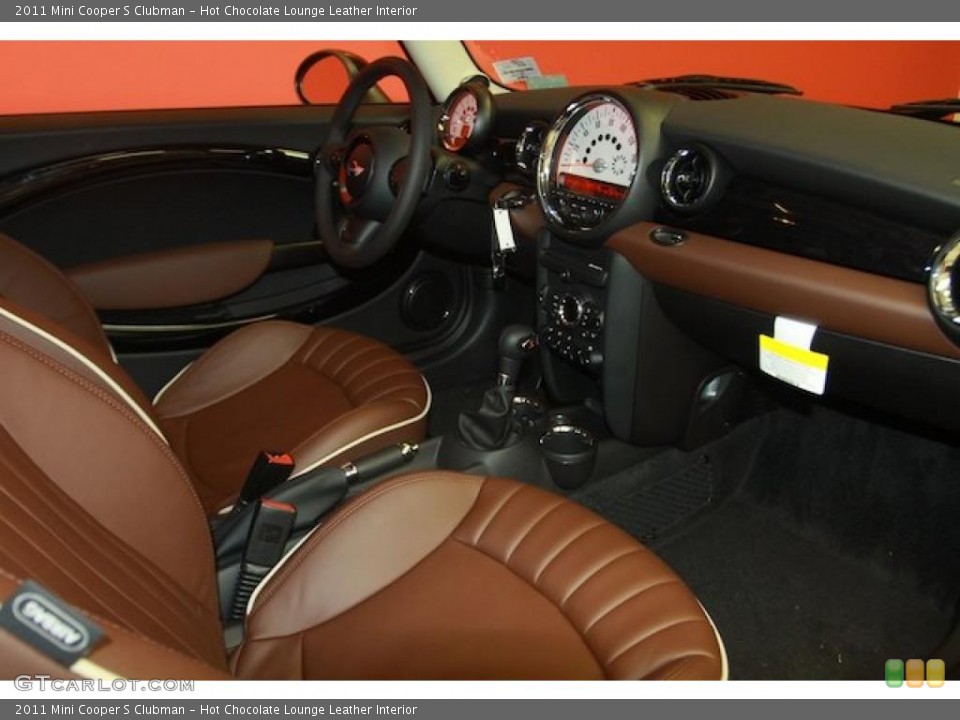Hot Chocolate Lounge Leather Interior Photo for the 2011 Mini Cooper S Clubman #39635378