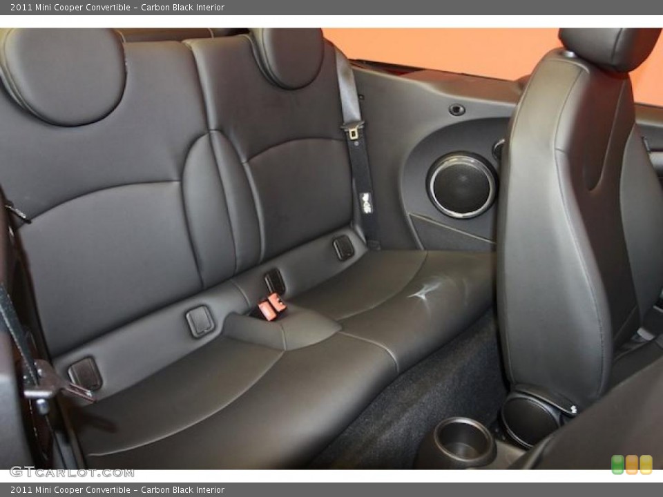 Carbon Black Interior Photo for the 2011 Mini Cooper Convertible #39635538