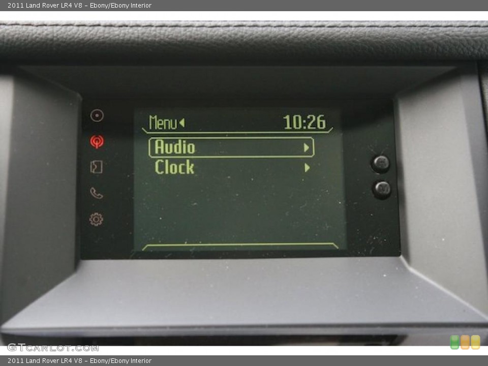 Ebony/Ebony Interior Controls for the 2011 Land Rover LR4 V8 #39636190