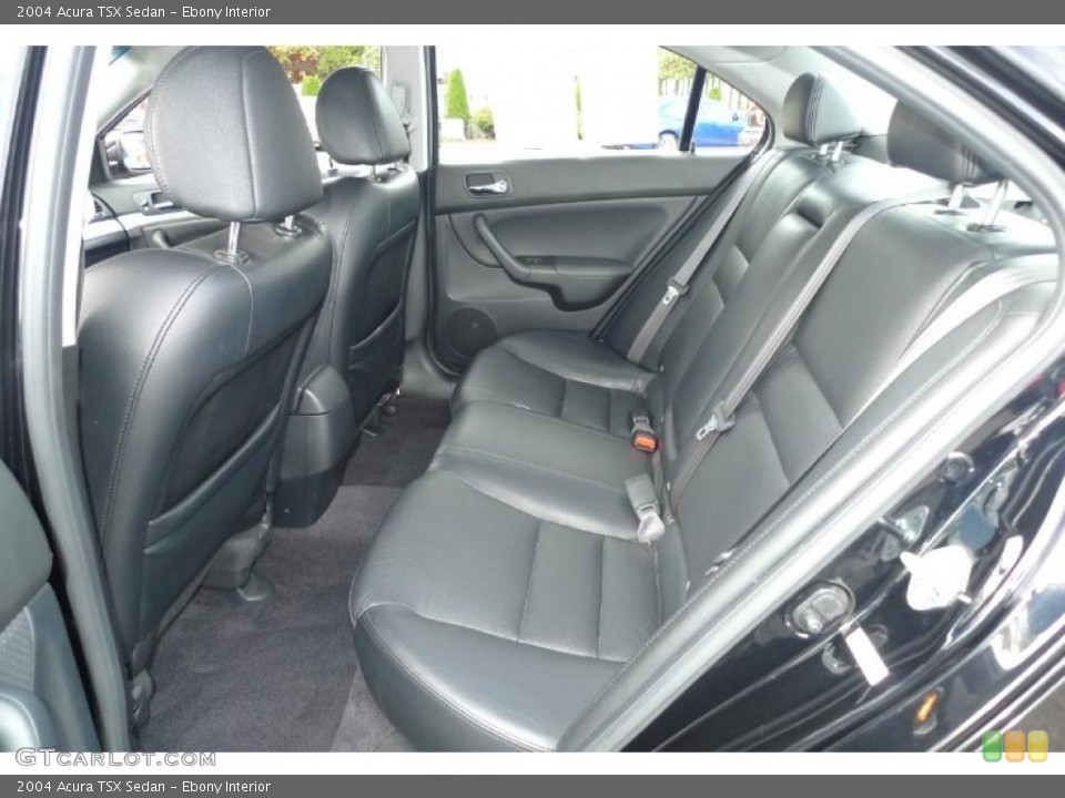Ebony Interior Photo for the 2004 Acura TSX Sedan #39636950