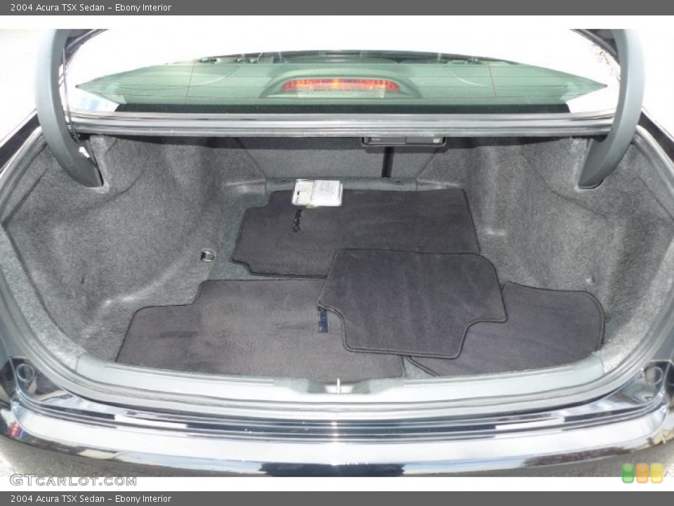 Ebony Interior Trunk for the 2004 Acura TSX Sedan #39637194