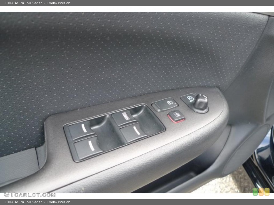 Ebony Interior Controls for the 2004 Acura TSX Sedan #39637254