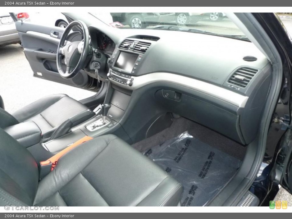 Ebony Interior Photo for the 2004 Acura TSX Sedan #39637374