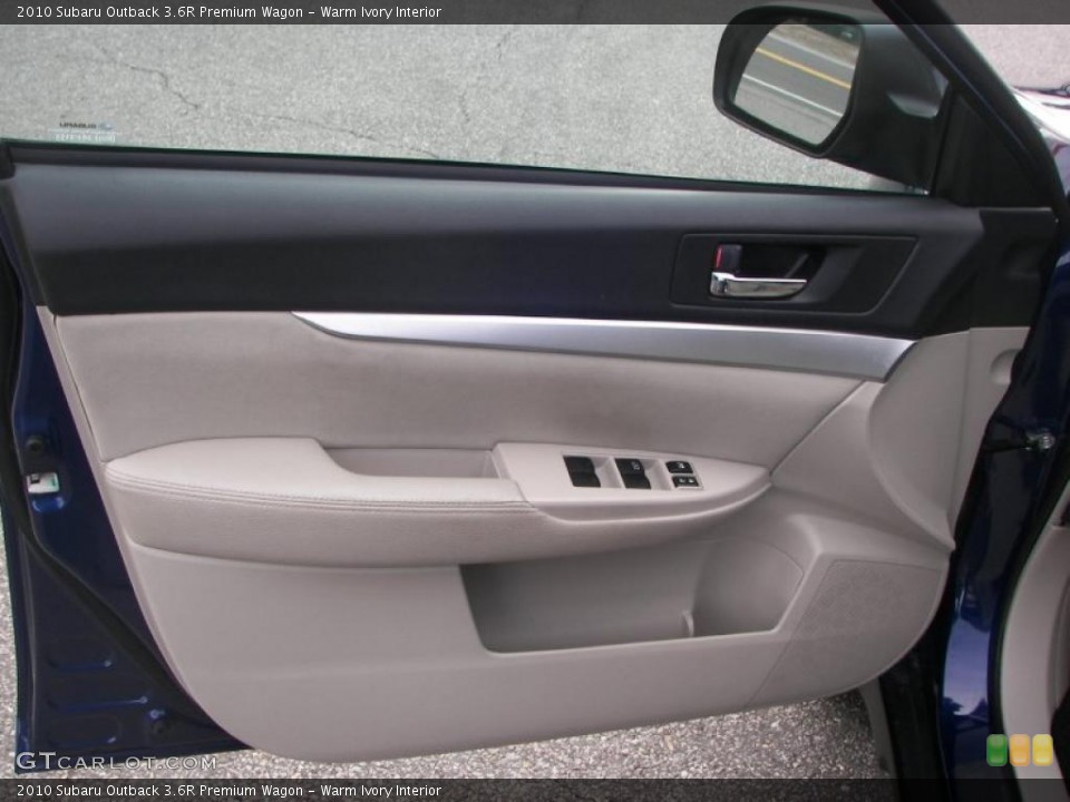 Warm Ivory Interior Door Panel for the 2010 Subaru Outback 3.6R Premium Wagon #39638970