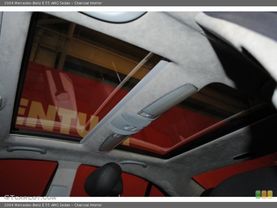 Charcoal Interior Sunroof for the 2004 Mercedes-Benz E 55 AMG Sedan #39639038