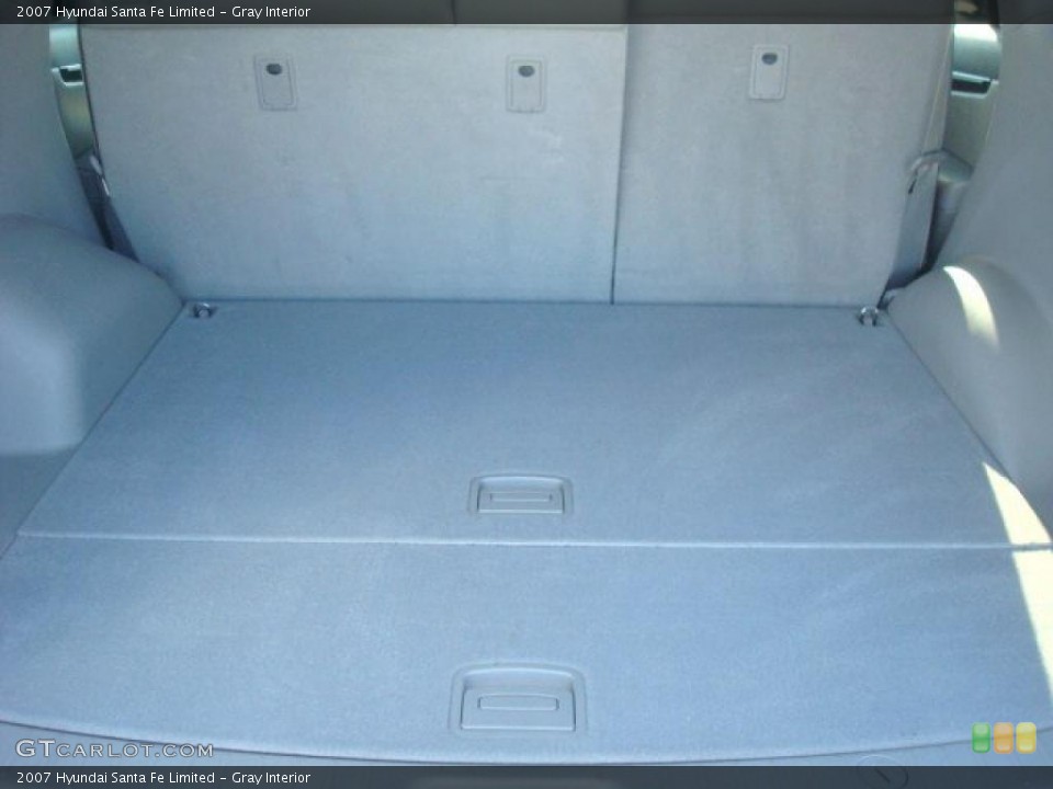 Gray Interior Trunk for the 2007 Hyundai Santa Fe Limited #39642055