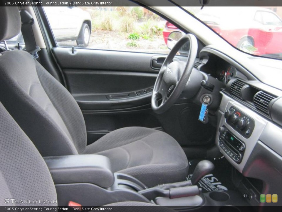 Dark Slate Gray Interior Photo for the 2006 Chrysler Sebring Touring Sedan #39642363