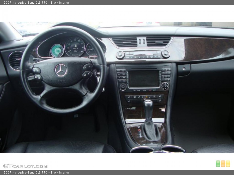 Black Interior Dashboard for the 2007 Mercedes-Benz CLS 550 #39644227