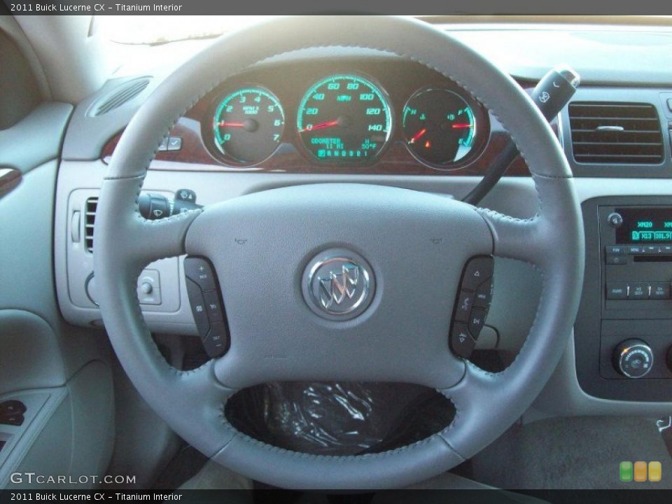 Titanium Interior Steering Wheel for the 2011 Buick Lucerne CX #39646600
