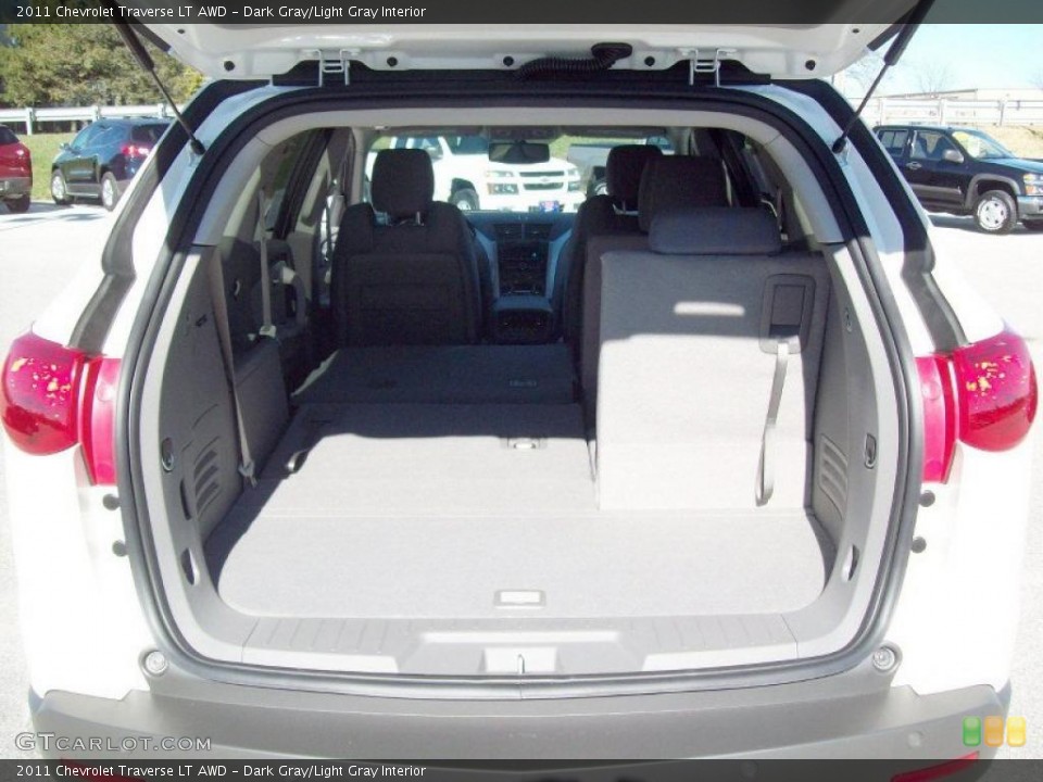 Dark Gray/Light Gray Interior Trunk for the 2011 Chevrolet Traverse LT AWD #39647005