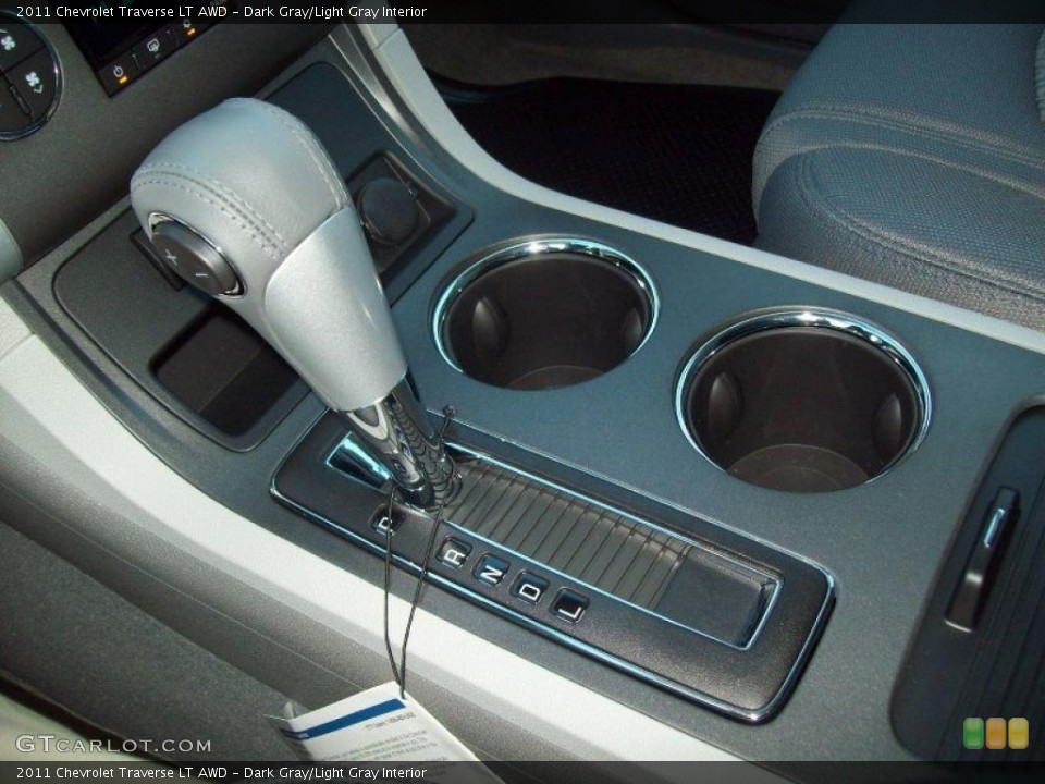 Dark Gray/Light Gray Interior Transmission for the 2011 Chevrolet Traverse LT AWD #39647058