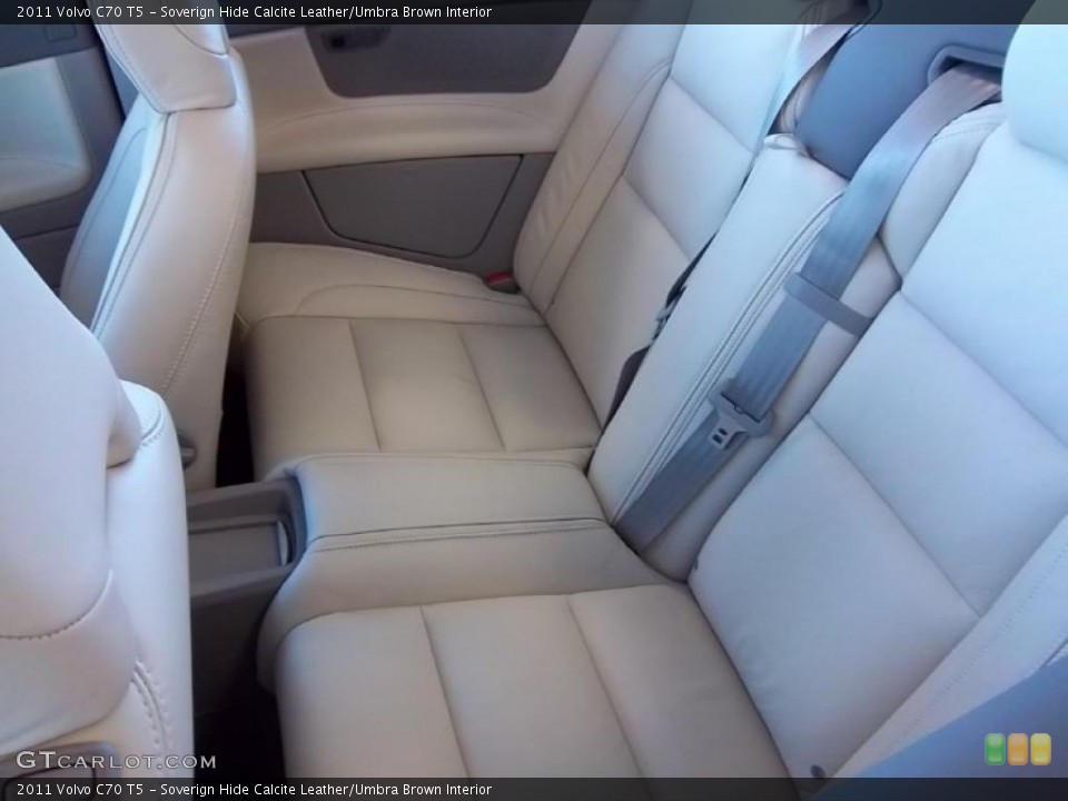 Soverign Hide Calcite Leather/Umbra Brown Interior Photo for the 2011 Volvo C70 T5 #39647060