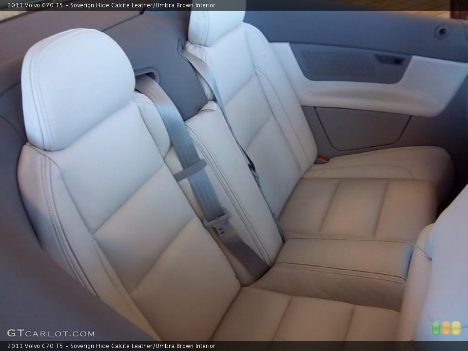 Soverign Hide Calcite Leather/Umbra Brown Interior Photo for the 2011 Volvo C70 T5 #39647088