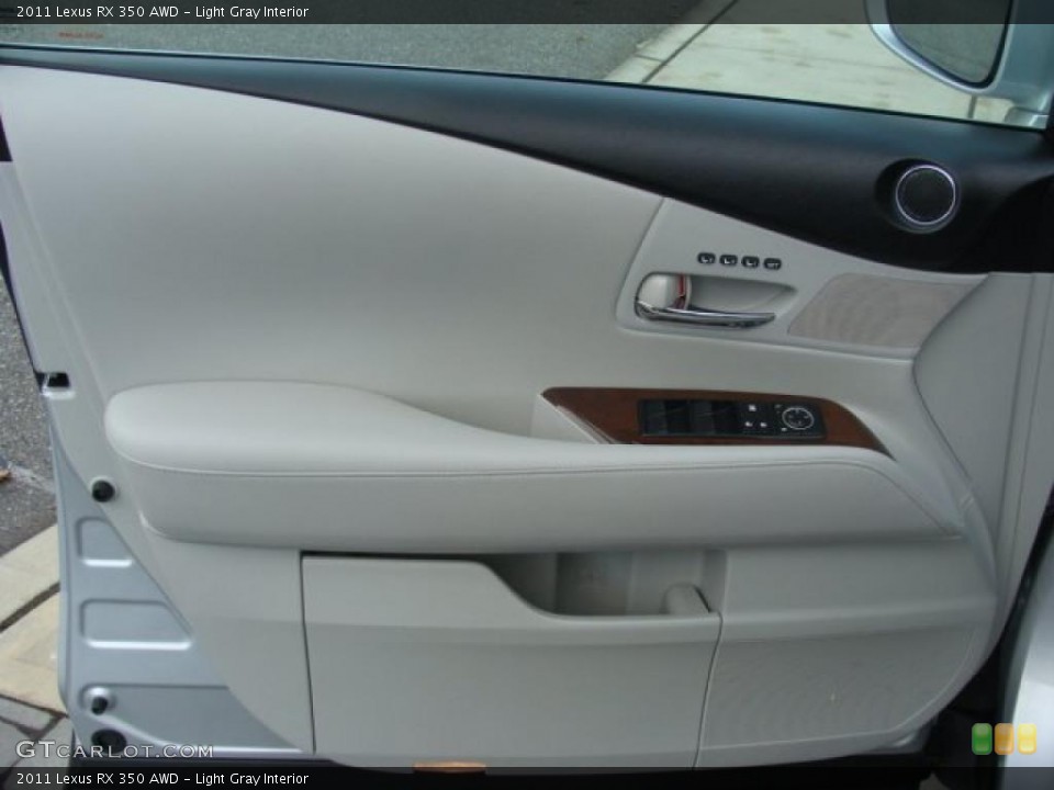 Light Gray Interior Door Panel for the 2011 Lexus RX 350 AWD #39647412