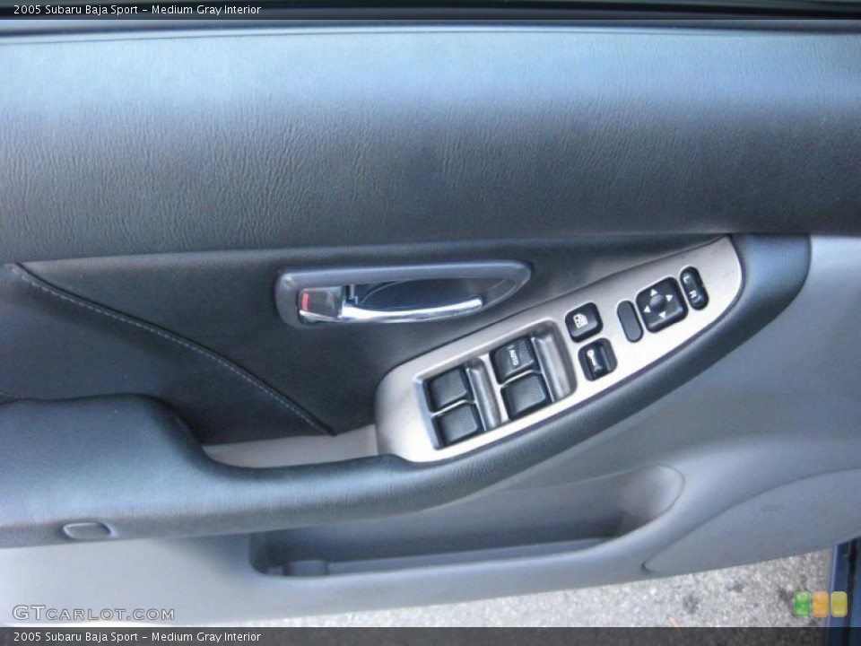 Medium Gray Interior Controls for the 2005 Subaru Baja Sport #39648140