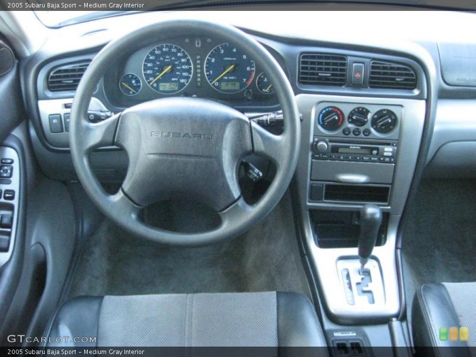 Medium Gray Interior Dashboard for the 2005 Subaru Baja Sport #39648292
