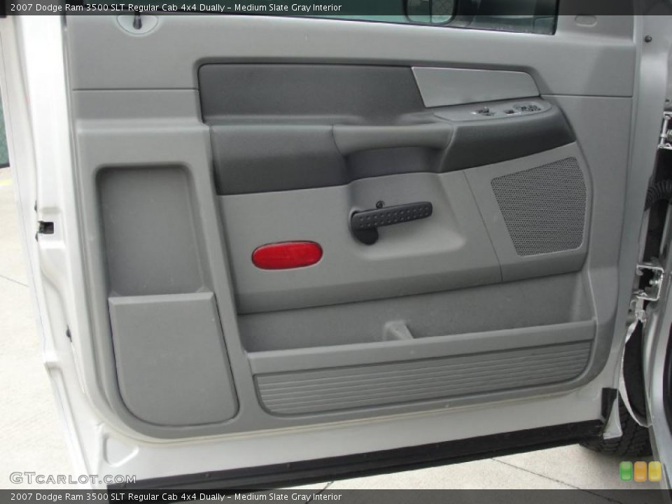 Medium Slate Gray Interior Door Panel for the 2007 Dodge Ram 3500 SLT Regular Cab 4x4 Dually #39650800