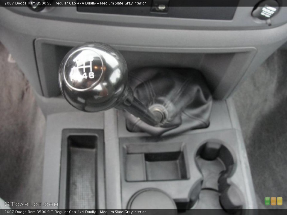 Medium Slate Gray Interior Transmission for the 2007 Dodge Ram 3500 SLT Regular Cab 4x4 Dually #39650924