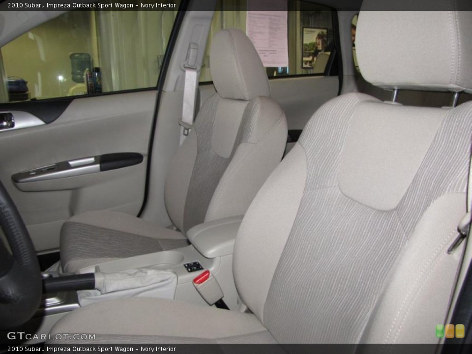 Ivory Interior Photo for the 2010 Subaru Impreza Outback Sport Wagon #39651916