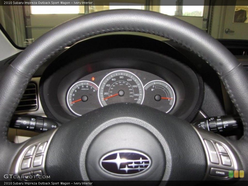 Ivory Interior Steering Wheel for the 2010 Subaru Impreza Outback Sport Wagon #39651944
