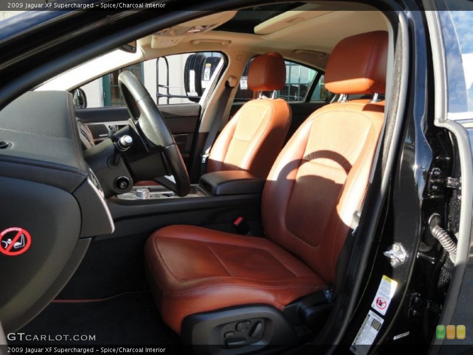 Spice/Charcoal Interior Photo for the 2009 Jaguar XF Supercharged #39654196