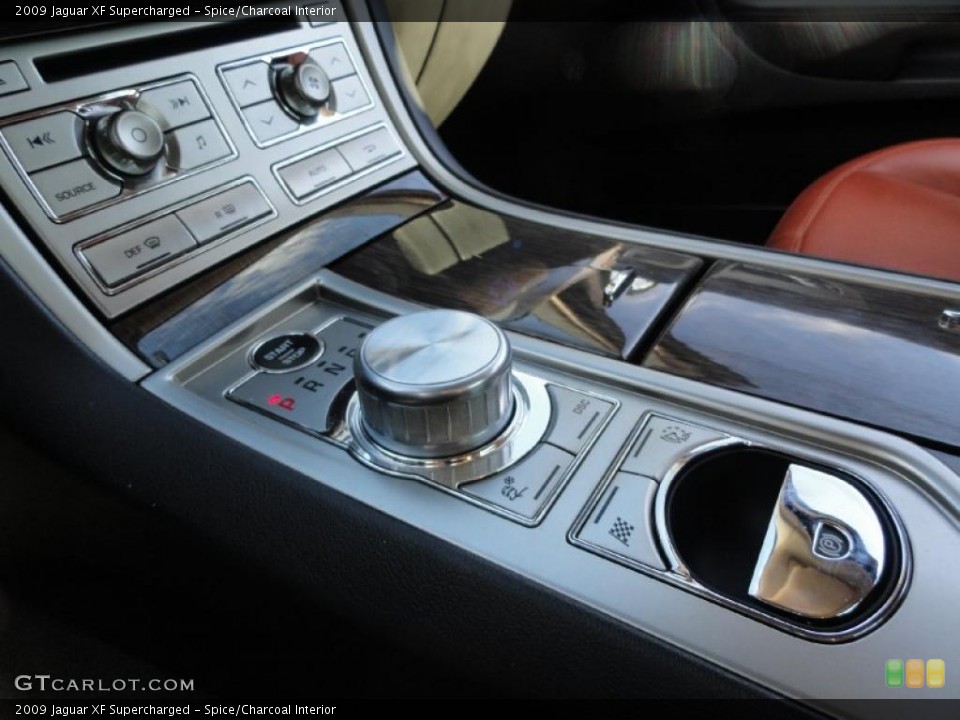 Spice/Charcoal Interior Controls for the 2009 Jaguar XF Supercharged #39654496