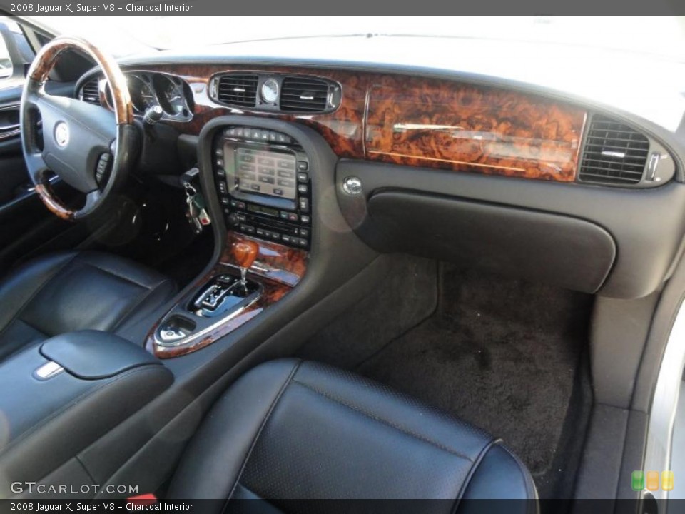 Charcoal Interior Dashboard for the 2008 Jaguar XJ Super V8 #39655268