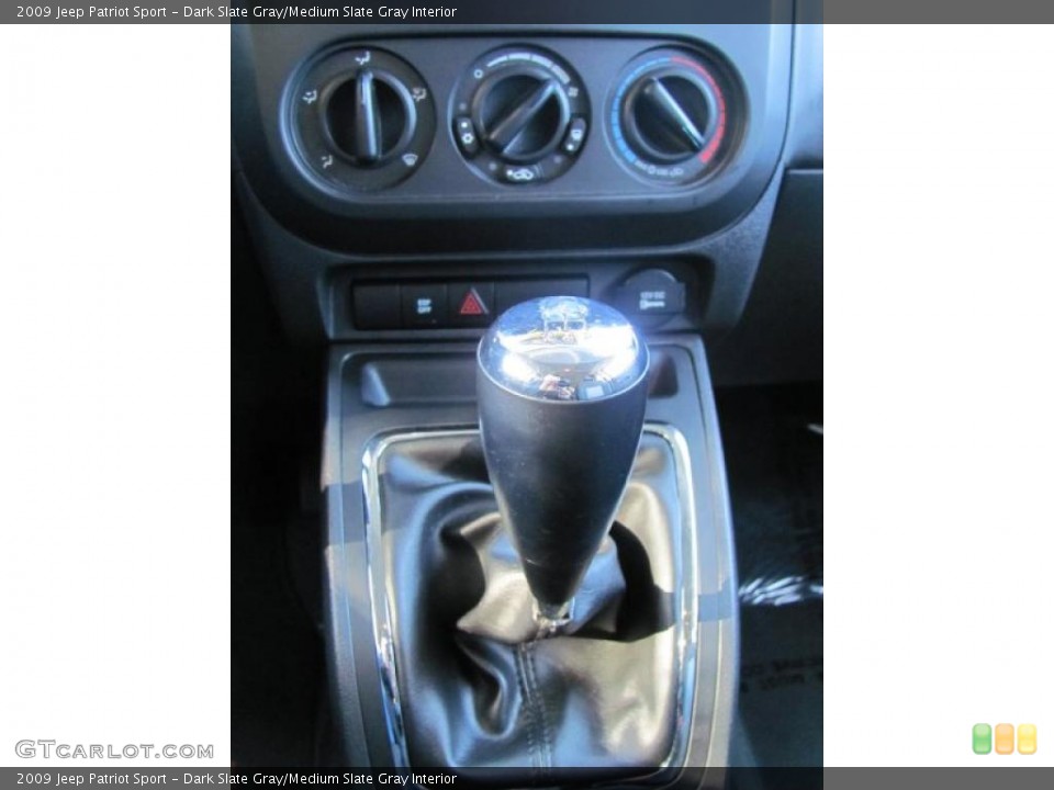 Dark Slate Gray/Medium Slate Gray Interior Transmission for the 2009 Jeep Patriot Sport #39656204