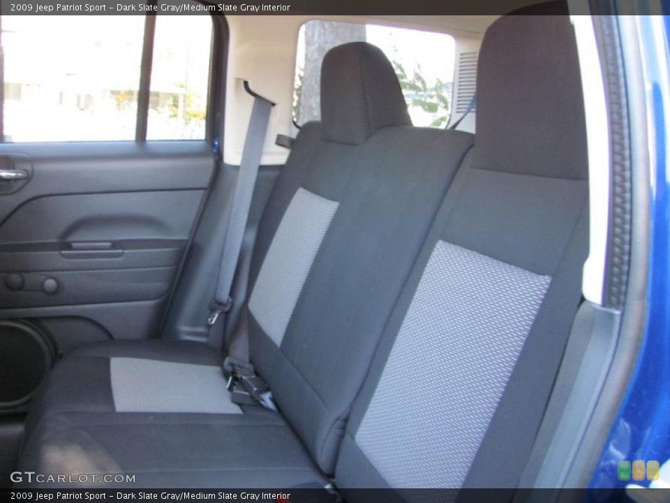 Dark Slate Gray/Medium Slate Gray Interior Photo for the 2009 Jeep Patriot Sport #39656256