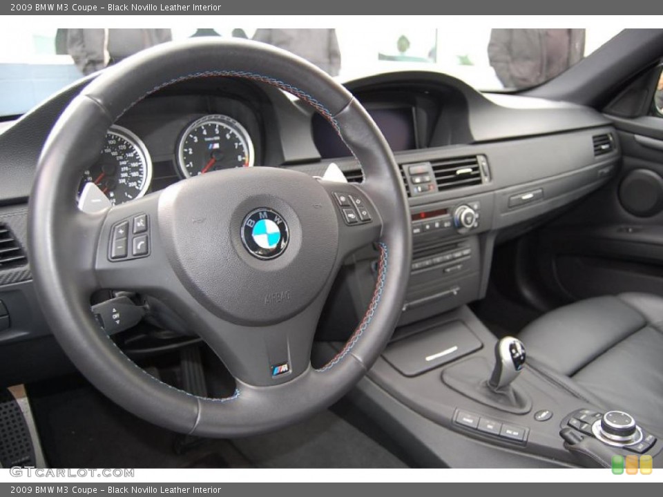 Black Novillo Leather Interior Photo for the 2009 BMW M3 Coupe #39656988