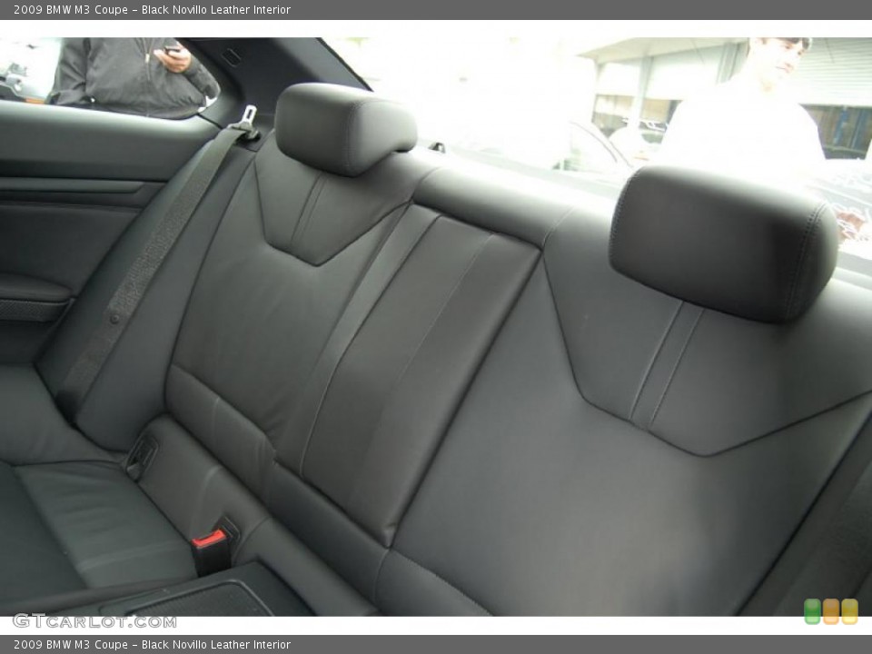Black Novillo Leather Interior Photo for the 2009 BMW M3 Coupe #39657004