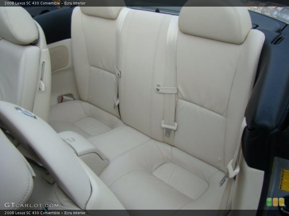 Ecru Interior Photo for the 2008 Lexus SC 430 Convertible #39660508