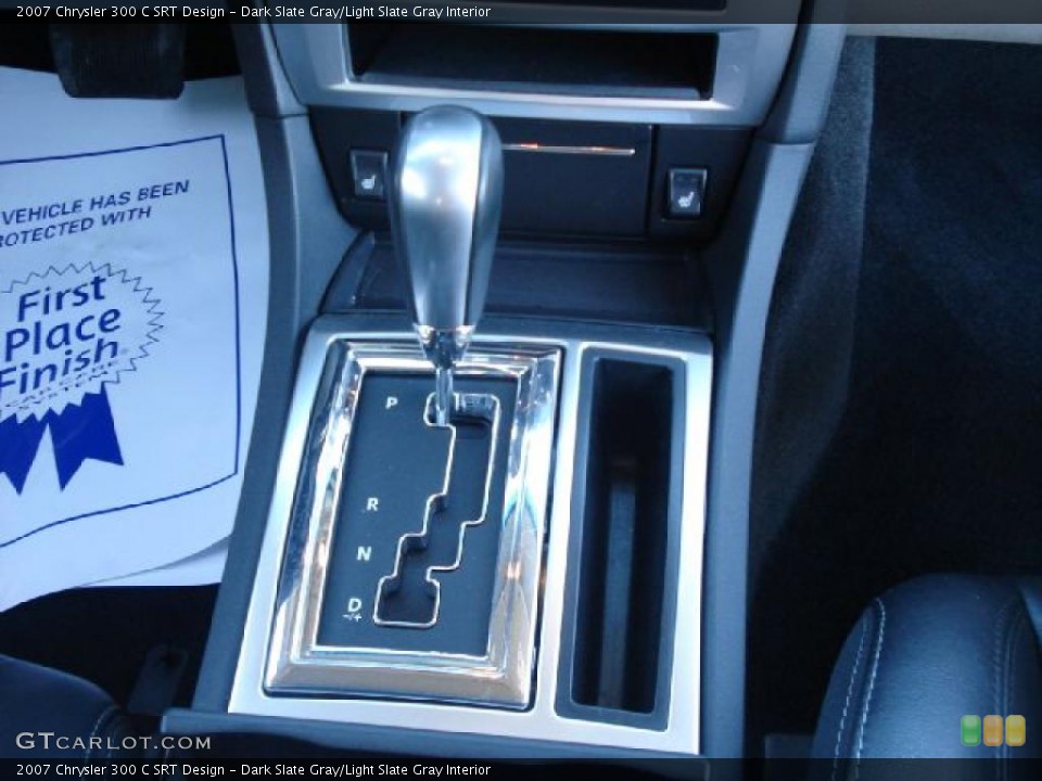 Dark Slate Gray/Light Slate Gray Interior Transmission for the 2007 Chrysler 300 C SRT Design #39663044
