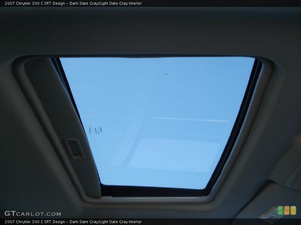 Dark Slate Gray/Light Slate Gray Interior Sunroof for the 2007 Chrysler 300 C SRT Design #39663072
