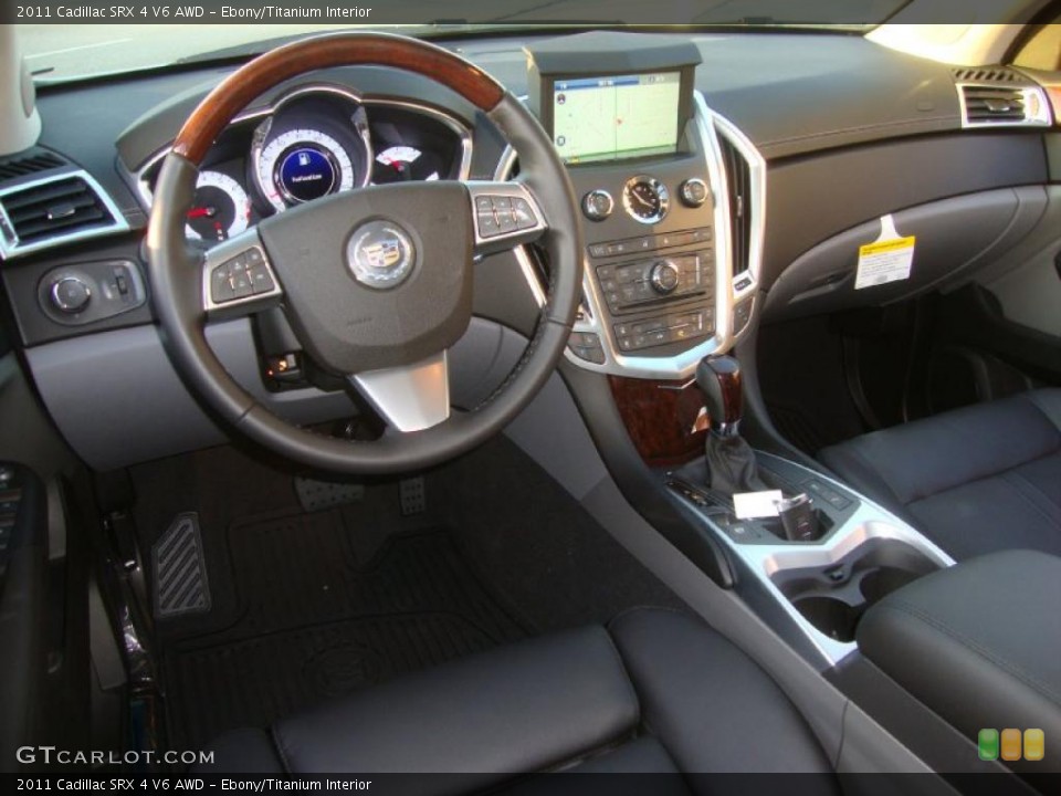 Ebony/Titanium Interior Photo for the 2011 Cadillac SRX 4 V6 AWD #39665432