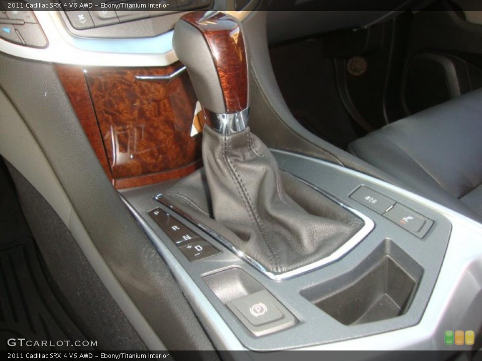 Ebony/Titanium Interior Transmission for the 2011 Cadillac SRX 4 V6 AWD #39665504